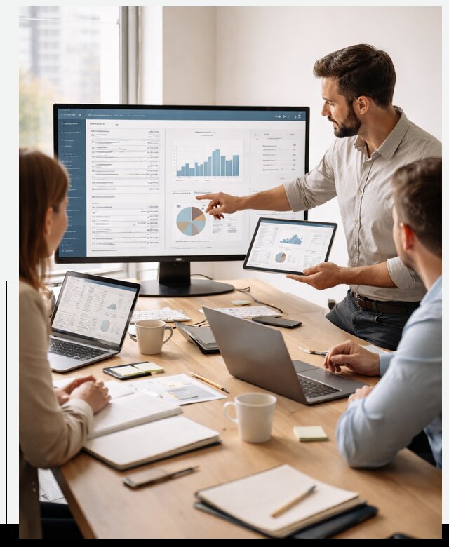 Разработка и внедрение ERP систем под бизнес в Баксане