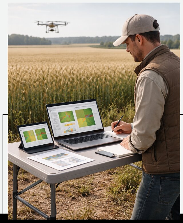 Система AI прогнозирования урожайности для точных агрономий в Баксане