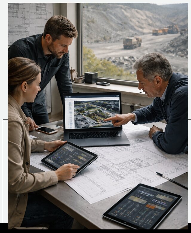 Разработка и внедрение систем для горнодобычи в Баксане