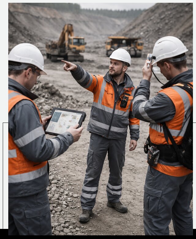 Система контроля персонала для горнодобывающей отрасли в Баксане