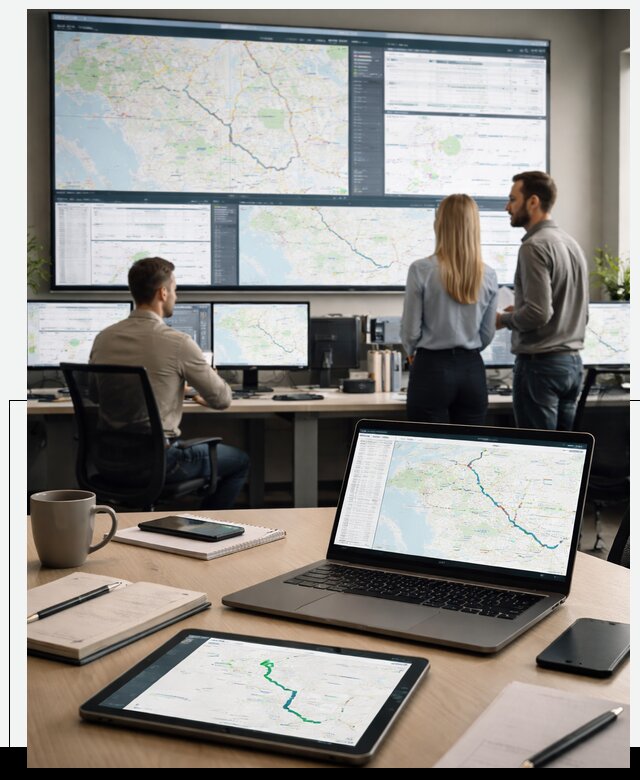 Трекинг грузов и Fleet Management, мониторинг автопарка в Баксане