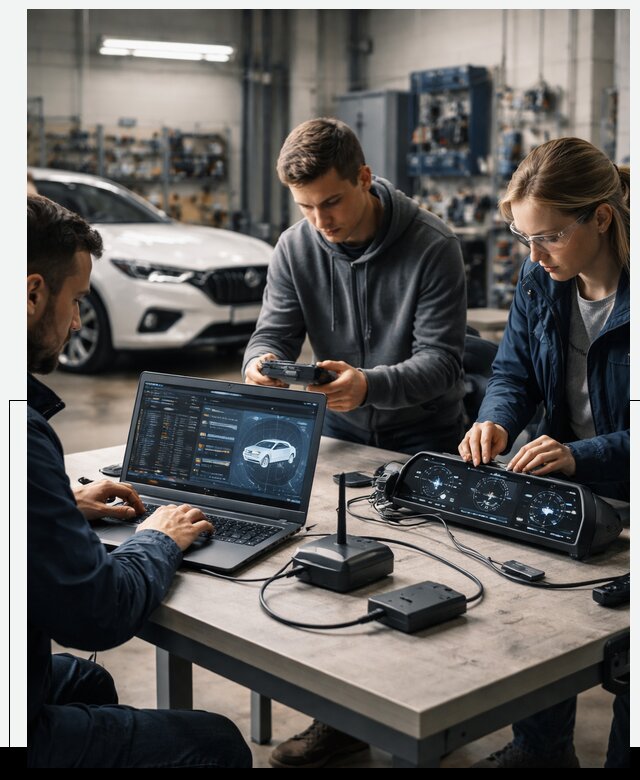 Разработка Connected Car и ПО для автопрома в Баксане