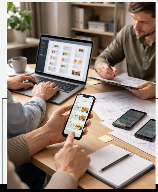 Разработка мобильного приложения торговой сети в Баксане