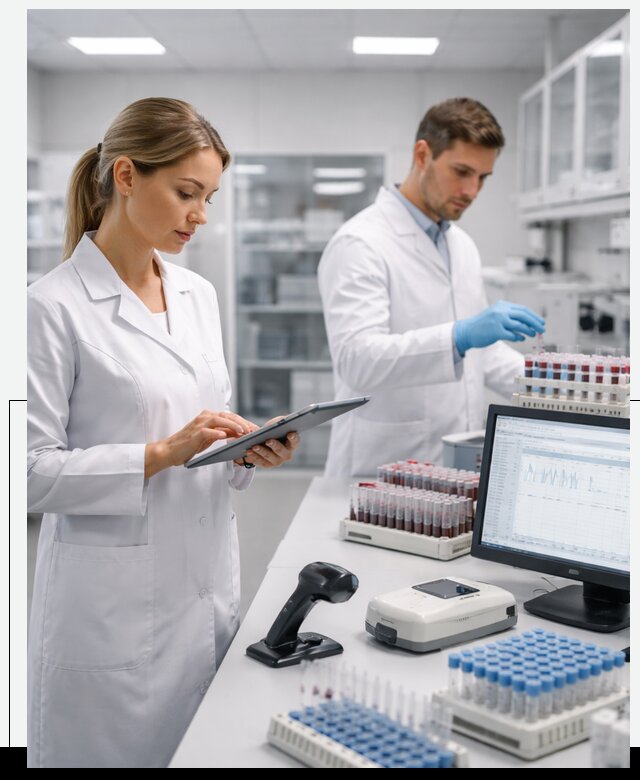 Разработка и внедрение LIMS системы для биотех лабораторий в Баксане